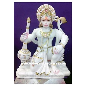 แฮนด์เมดหินอ่อนหนุมาน Murti - Product Image 1