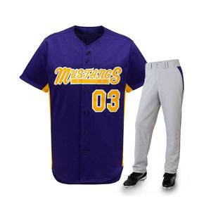 Pantalons sublimés d'uniformes d'équipe de baseball et de softball personnalisés et durables pour l'entraînement et le jeu - Product Image 1