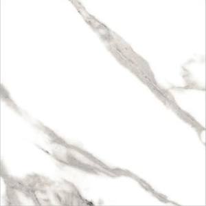 20099-Blanc attrayant 60x60cm Carreaux de porcelaine polis émaillés numériques Finition brillante Qualité AAA pour carrelage d'hôtel NCRAZE - Product Image 5