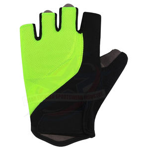 Gants de cyclisme demi-doigts personnalisés de haute qualité pour hommes avec paume rembourrée en gel pour le vélo - Product Image 2
