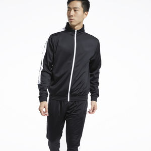 ชุดวอร์มผ้าโพลีเอสเตอร์สำหรับผู้ชาย,ชุดวอร์มแฟชั่นสำหรับใส่วิ่งออกกำลังกายชุดกีฬาเดิน - Product Image 1