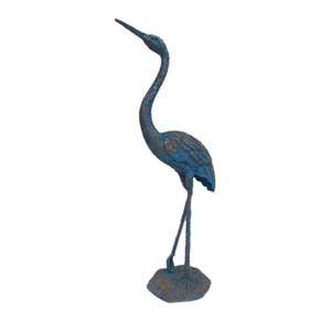 Grue de jardin en aluminium percée 1 pièce, offre spéciale, décoration de Style moderne en Nickel rugueux, couleur argent - Product Image 1