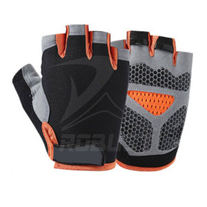Guantes de gimnasio de cuero de neopreno unisex para fitness y levantamiento de pesas, guantes deportivos de entrenamiento personalizados para hombres y mujeres, venta a bajo precio - Product Image 2