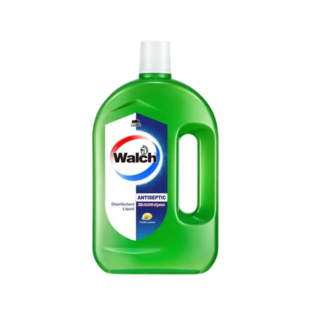 Wholesale Chloxylenol Walch Fresh Lemon Fragrance Liquid Flooring Cleaning Detergent (2X) 1L for Daily Household Application