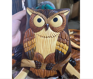 Neko — artisanat en bois atiste, suspension murale en bois, cadeau, 99 - Product Image 4