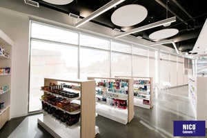 Gabinete de <span class=keywords><strong>Farmacia</strong></span> para Hospital Personalizado NICOCABINET, Madera Contrachapada Impermeable de 18 mm, Diseño Minimalista, Cajones de Extensión Completa con Cierre Suave - Product Image 5