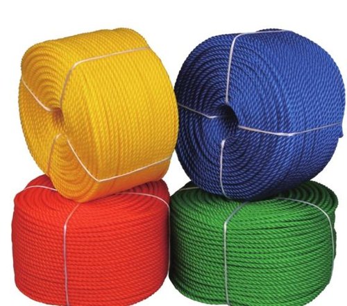 Africa produzione di alta qualità riciclata 1-20mm PP/poliestere/Nylon corde all'ingrosso 2mm 3mm 4mm 5mm 6mm 7mm 8mm 10mm Nylon intrecciato corda fabbrica India