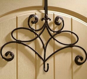 Cintre élégant de style unique de qualité supérieure Cintre de porte en fer doré - Product Image 2