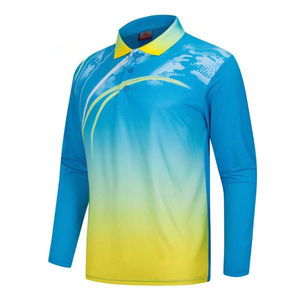 Alta calidad sublimación al por mayor camisas polo manga larga - Product Image 1