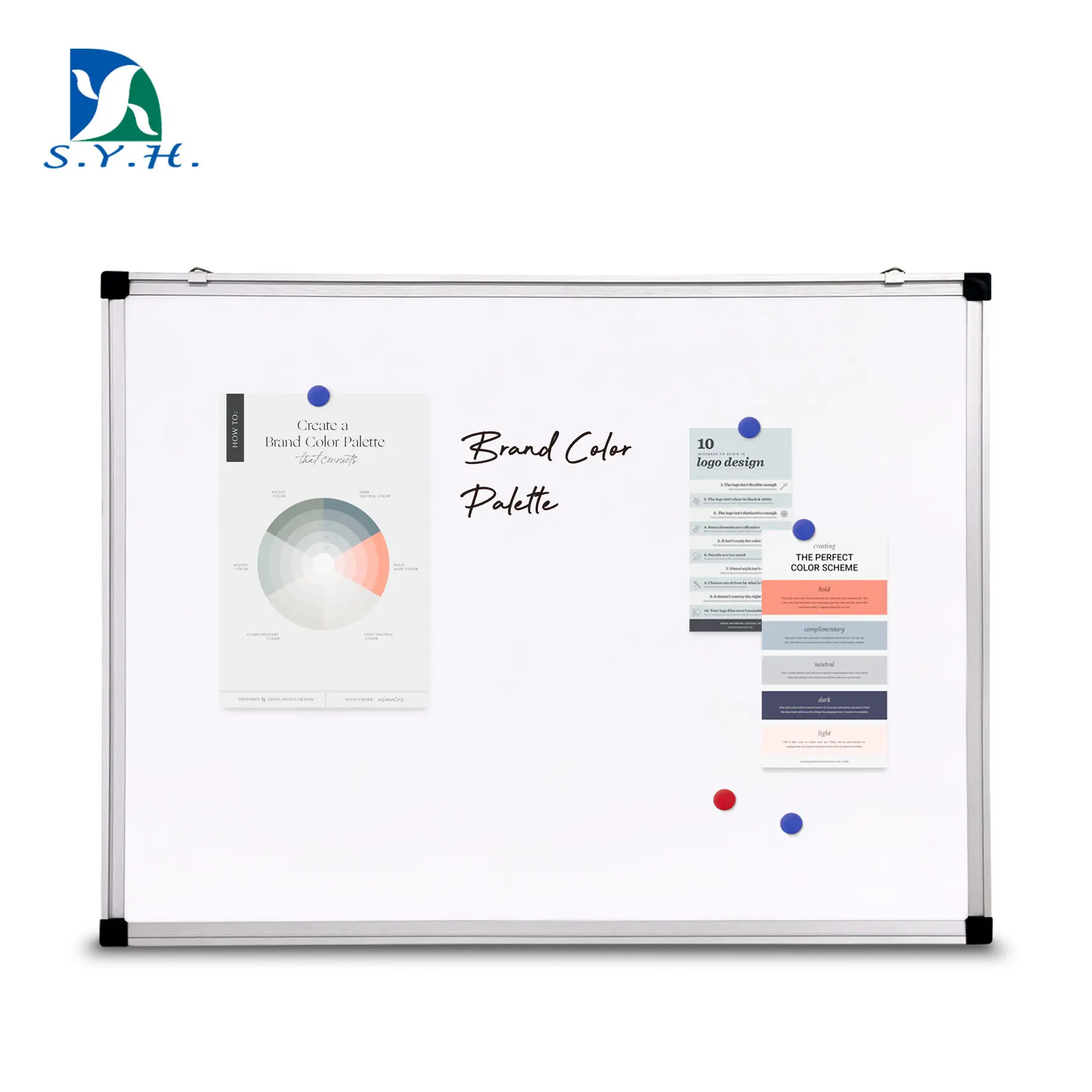 Office Whiteboard Magnet leicht schreiben und reinigen