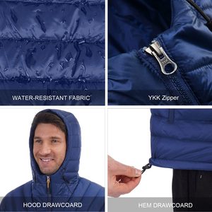 Chaqueta reflectante para hombre, a prueba de viento, sin mangas, para exteriores, personalizada - Product Image 5