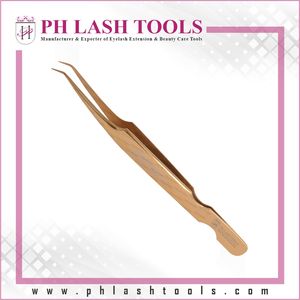 Gold Eyelash Extensionแหนบฐานการออกแบบตัด,Fine Tip Lashแหนบ,ปริมาณแหนบสำหรับขนตาแหนบ - Product Image 2