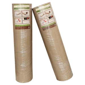 Rouleau de papier brun pour revêtement de sol, 42 "x 100", matériel d'occasion pour protéger les sols et les Surfaces de peinture - Product Image 1