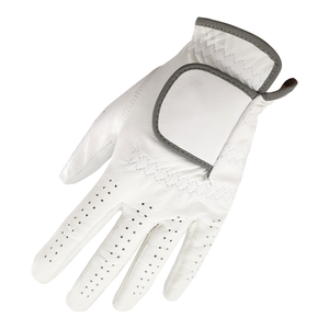 Gants de golf en cuir Cabretta pour homme, entièrement blancs, lavables, en peau de mouton, avec logo personnalisé, antidérapants, synthétiques, pour l'hiver - Product Image 4