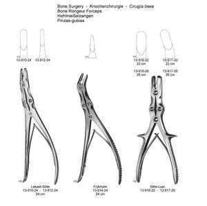 Leksell Stille Abrazadera Ortopédica Manual de Calidad Alemana Instrumentos Quirúrgicos 8mm X 24cm Fórceps Rongeurs Acero Inoxidable - Product Image 3