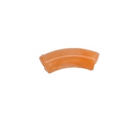 Meihan — Bracelet Tube incurvé en résine acrylique, perles de Lucite élastique, perles tendance, vente en gros