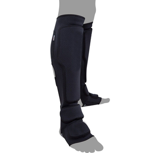 Protège-tibias et protège-pieds de karaté approuvés WKF, équipement de protection des jambes pour l'entraînement, le sparring et la compétition - Product Image 5