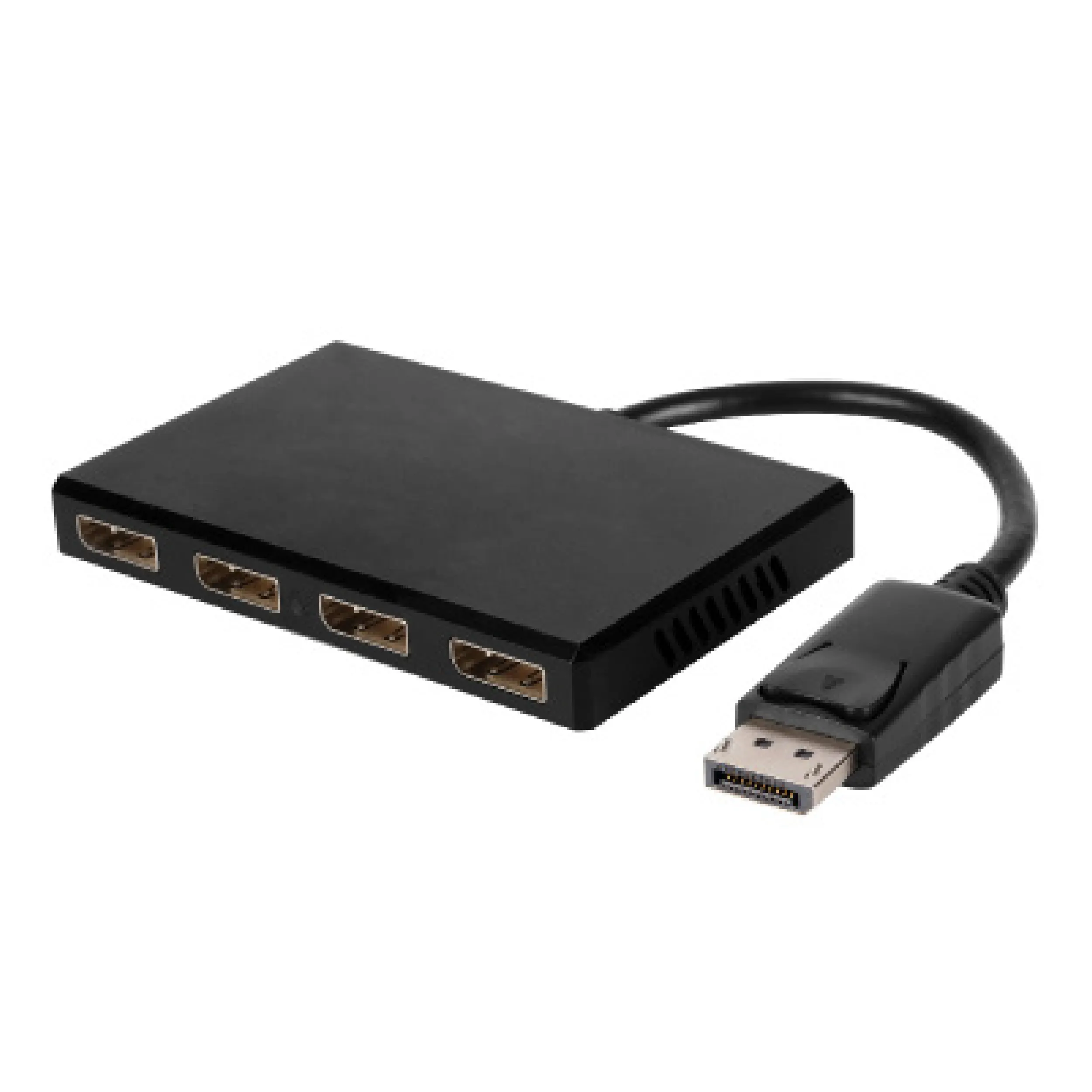 4 포트 DisplayPort MST 허브 어댑터-DP 1.2 ~ 4x DP 멀티 모니터 스플리터