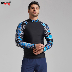 Chemise à manches longues pour homme, personnalisée, en Spandex, séchage rapide, pour la course, le Fitness, l'entraînement, la course, vente en gros - Product Image 6