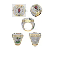 Customized Championship Ring with Natural Diamonds for Men