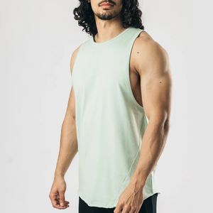 <b>Men</b> Premium Muscle Fit Tank Top Cotton Blend Custom Gym Workout Sleeveless Sportswear - Product Image 6