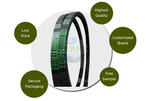 Material de neopreno del distribuidor genuino 3VX Cogged Section V-Belts Soporte OEM personalizable - Product Image 2