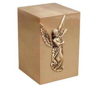 Designer <b>Box</b> Metal Aluminum Cremation <b>Box</b> Urns Solid <b>Box</b> Cremation Urns - Product Image 6