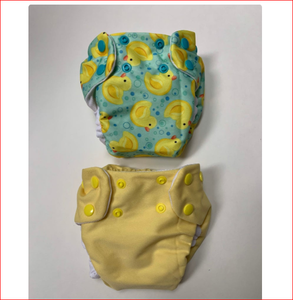 Couches en tissu lavable réutilisable pour bébé, 4 pièces - Product Image 1