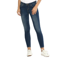 Servicio OEM, Color Sólido, Nuevo Diseño, Fabricante Directo de Fábrica, Pantalones Vaqueros de Mezclilla para Mujer de Primera Calidad, Bangladesh, 100% Alta Calidad