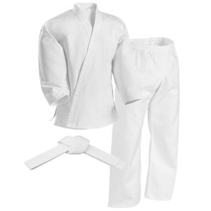 Uniforme d'arts martiaux de karaté avec cordon élastique pour adulte, Gi léger pour étudiant, 100% coton, 300g - Product Image 2