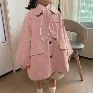 Vêtements pour enfants vêtements pour bébés nouvelle mode <span class=keywords><strong>manteau</strong></span> coupe-vent décontracté pour filles de <span class=keywords><strong>printemps</strong></span> - Product Image 3