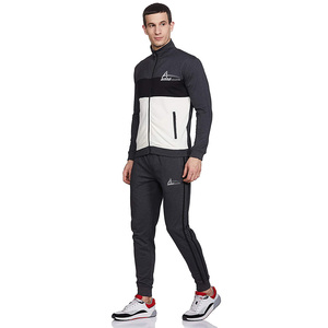 Winter Wear Men's Block Tracksuit Multi Color Casual Outdoor Wears Sweat-Suits for Adults - Product Image 1