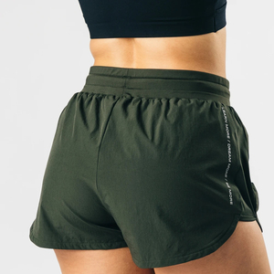 Shorts décontractés respirants en Spandex/Polyester pour femme, coupe décontractée, pour le sport et le streetwear - Product Image 4