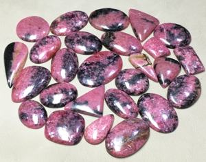 Venta al por mayor de alta calidad, colgante de cabujón suelto de rodonita, buena piedra Natural con cuentas, Rondelle piedra preciosa, alto precio por gramo - Product Image 2