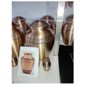 Urna de cremación para cenizas de personas, suministros funerarios de gran capacidad para adultos - Product Image 1