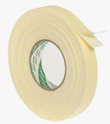 Yellow paper&White foam