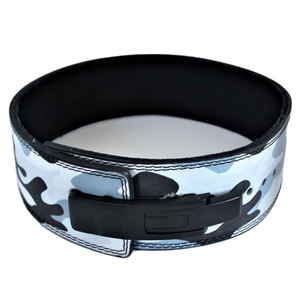Ceintures de musculation Ying Wears Gears à imprimé camouflage personnalisées en cuir de vachette antidérapantes pour la musculation, hommes et femmes, soutien maximal de 10 mm - Product Image 4