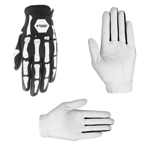 Precio de fábrica Logotipo personalizado Cabretta Guantes de golf de cuero de alta calidad para uso en la mano derecha e izquierda Ideal para deportes - Product Image 4