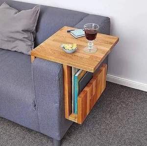 Soporte de brazo para sofá personalizado, bandeja para mesa de centro, multifunción, reposabrazos lateral - Product Image 4