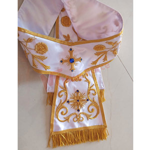 Faja de seda de alambre de lingotes bordada a mano personalizada de alta calidad - Product Image 2