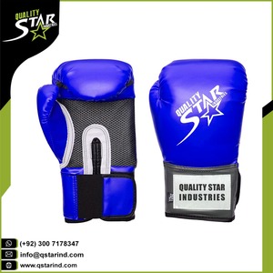 Kickboxing Punching ถุงมือขายส่ง10z การออกแบบโลโก้ที่กำหนดเองที่มีคุณภาพที่ดีที่สุดหนัง PU เจาะกีฬาอุปกรณ์การฝึกอบรม - Product Image 3