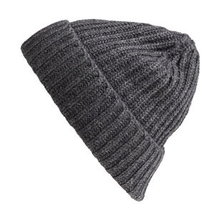 หมวกไหมพรมสวมใส่ในฤดูหนาวดีไซน์เรียบง่ายหมวกไหมพรมถักสไตล์ยูนิเซ็กส์ - Product Image 3