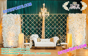 Mur de bougie de mariage portable élégant pour un décor luxueux de scène avec des caractéristiques spéciales - Product Image 5