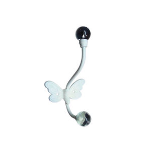 Hooks <b>Wall</b> Coat <b>Wall</b> Hooks Mounted Classic Double Hooks Heavy Duty Utility Customized Flower Shaped - Product Image 4