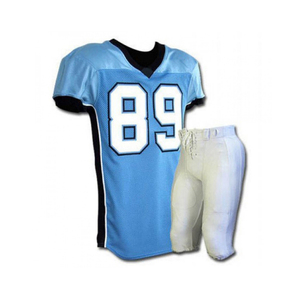 2019 dernière conception professionnelle grande taille football américain porter des ensembles uniformes respirants avec des techniques imprimées - Product Image 3