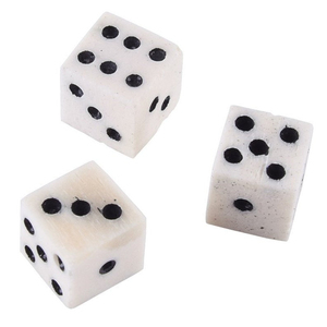 ควายธรรมชาติกระดูกลูกเต๋าสำหรับการเล่นเกม - Product Image 1