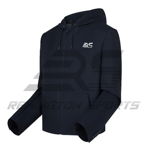 เสื้อฮู้ดผู้ชายทรงสลิมฟิตลำลองแบบเรียบๆเสื้อผ้าแนวสตรีท - Product Image 2