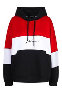 Sudadera deportiva de gran tamaño para mujer con Etiqueta Privada, Sudadera con capucha personalizada con forro polar largo para ropa de calle de invierno, estampado liso - Product Image 5