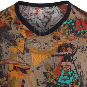 T-shirts hommes, style décontracté, logo personnalisé, sublimation avec impression - Product Image 3