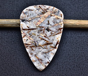 Astropholite Druzy Cabochon หินดรูโซฟีน,หินขัดอัญมณีร่วงแบบหลวมหินอัสโทรไลจากรัสเซีย - Product Image 4